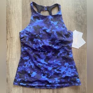 NWT! Athleta camouflage tankini top